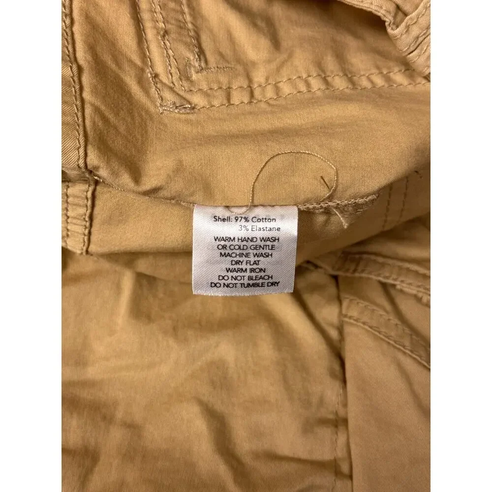 I.AM.GIA Pants Medium Womens Cargo Relax Baggy Fit Khaki